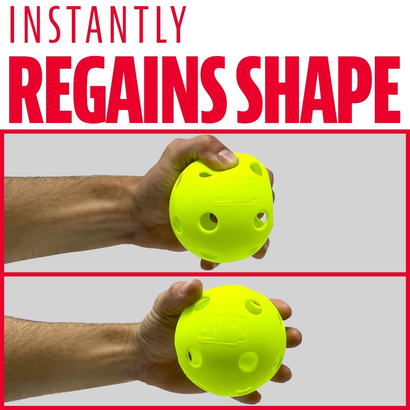 MLB  Indestruct-a-ball Softball, Franklin Sports MLB Indestruct-a-ball Softball shape