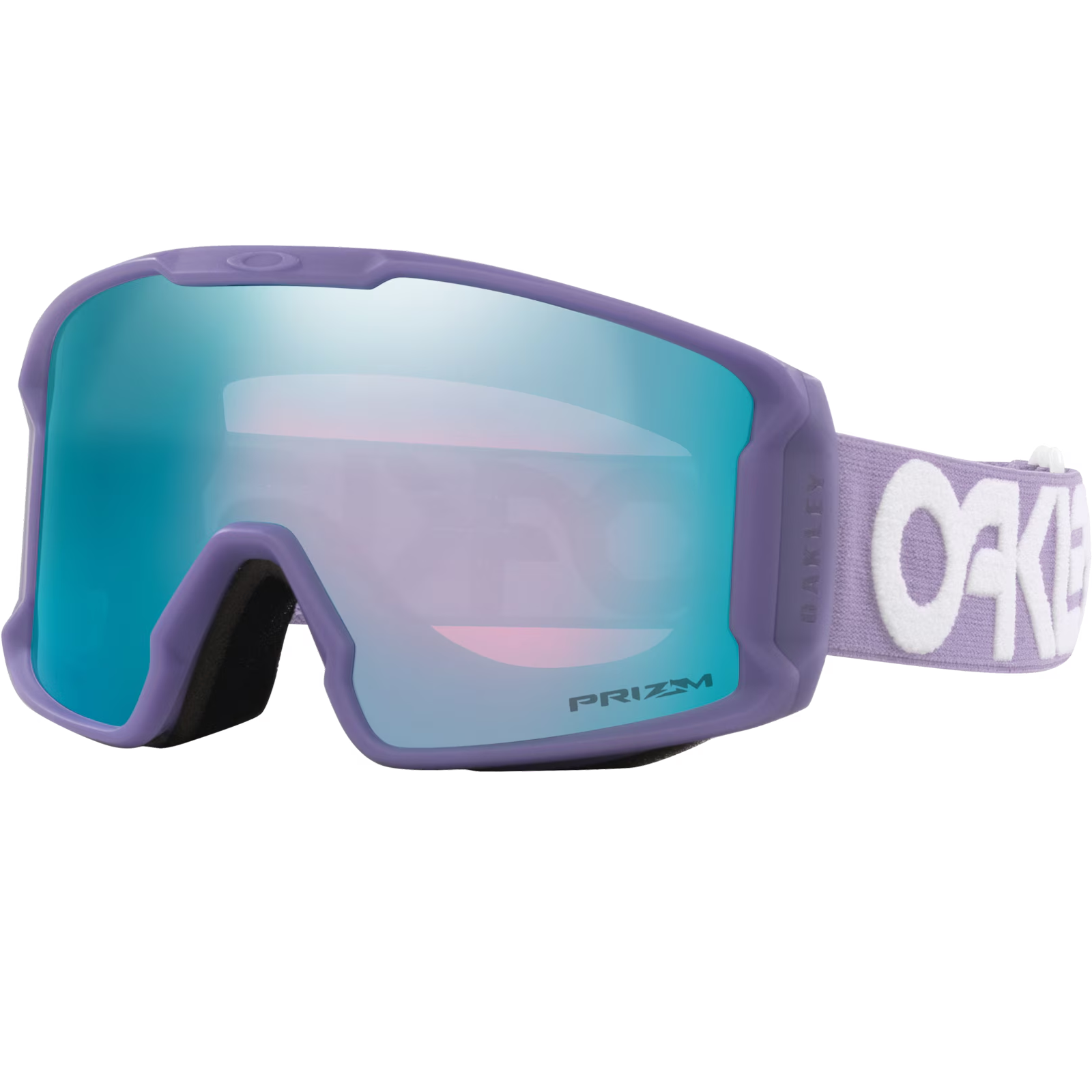 Oakley Line Miner M in Matte B1B Lilac + Prizm Snow Sapphire Iridium