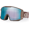 Oakley Line Miner M in Metallic Mahogany + Prizm Snow Sapphire Iridium