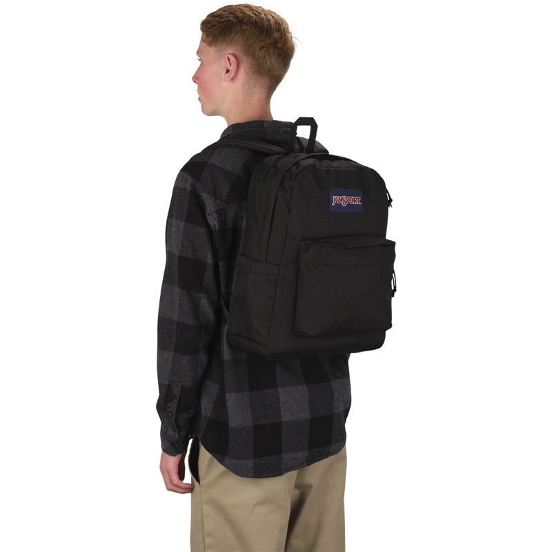Superbreak Plus, Jansport Superbreak Plus on model