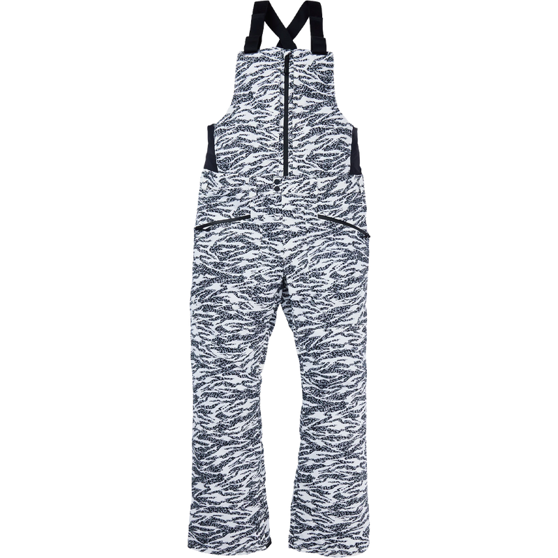 Burton Men's Reserve Bib Pant in Zebra Camo