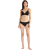 Icebreaker Women's Siren Hipkini in Black front full length