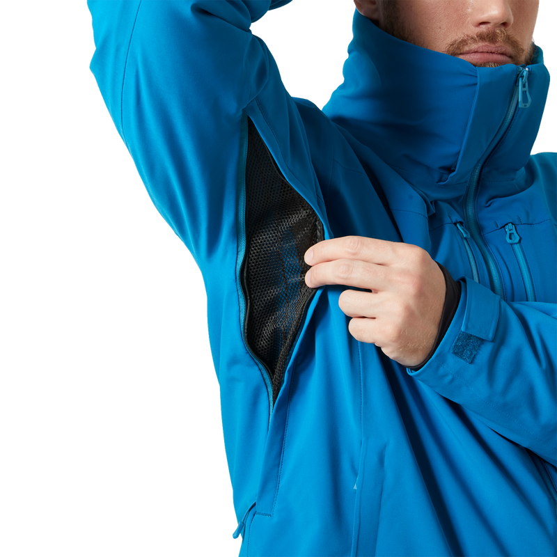 Men's Alpha Lifaloft Jacket, Helly Hansen  Men's Alpha Lifaloft Jacket arm vent