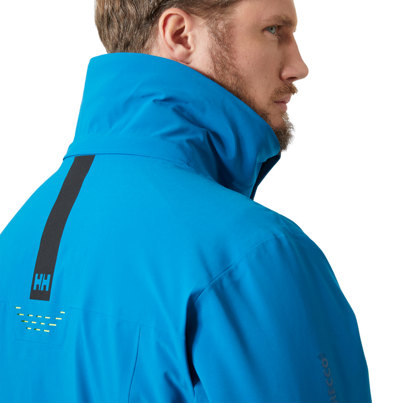 Men's Alpha Lifaloft Jacket, Helly Hansen  Men's Alpha Lifaloft Jacket back detail