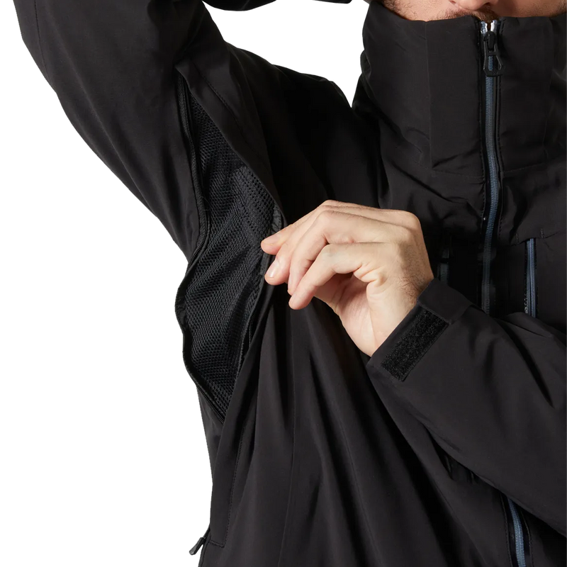 Men's Alpha Lifaloft Jacket, Helly Hansen Men's Alpha Lifaloft Jacket ventilation