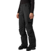 Helly Hansen Women's Switch Cargo Insulated Pant in 990 Black (Alt) with model front left