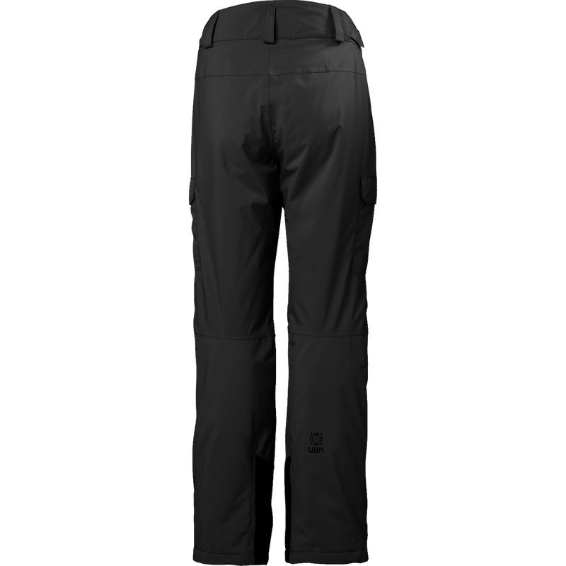Women's Switch Cargo Insulated Pant, Helly Hansen Women's Switch Cargo Insulated Pant in 990 Black back