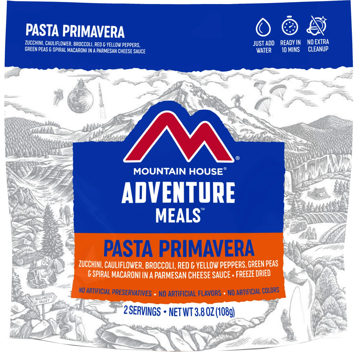 Pasta Primavera (2 Servings) alternate view