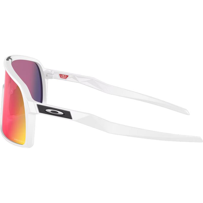 Sutro - Matte White/Prizm Road, Oakeley Sutro Matte White Prizm Road Matte White Prizm Road left