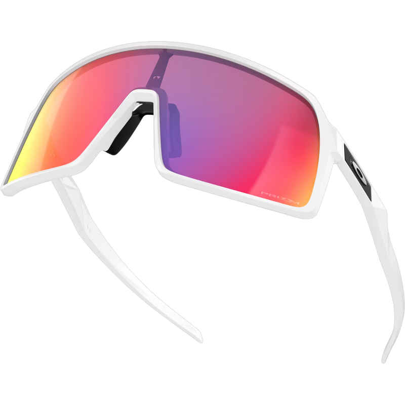 Sutro - Matte White/Prizm Road, Oakeley Sutro Matte White Prizm Road Matte White Prizm Road bottom left