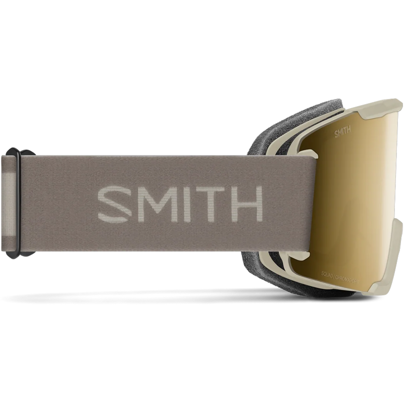 Smith Sport Optics Squad in Chalk + CP Sun Black Gold Mirror right profile
