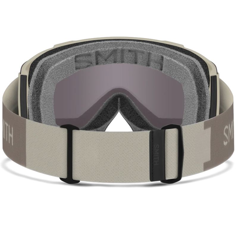 Smith Sport Optics Squad in Chalk + CP Sun Black Gold Mirror back