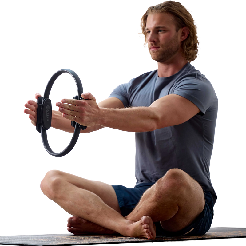 Pilates Ring, Gaiam Pilates Ring with model
