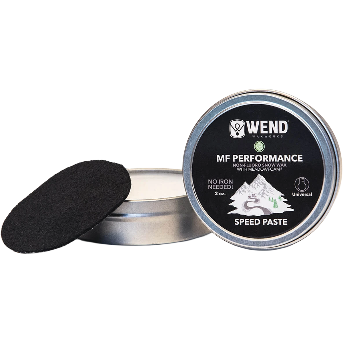 Wend MF Paste Tin Universal 2oz with felt applicator