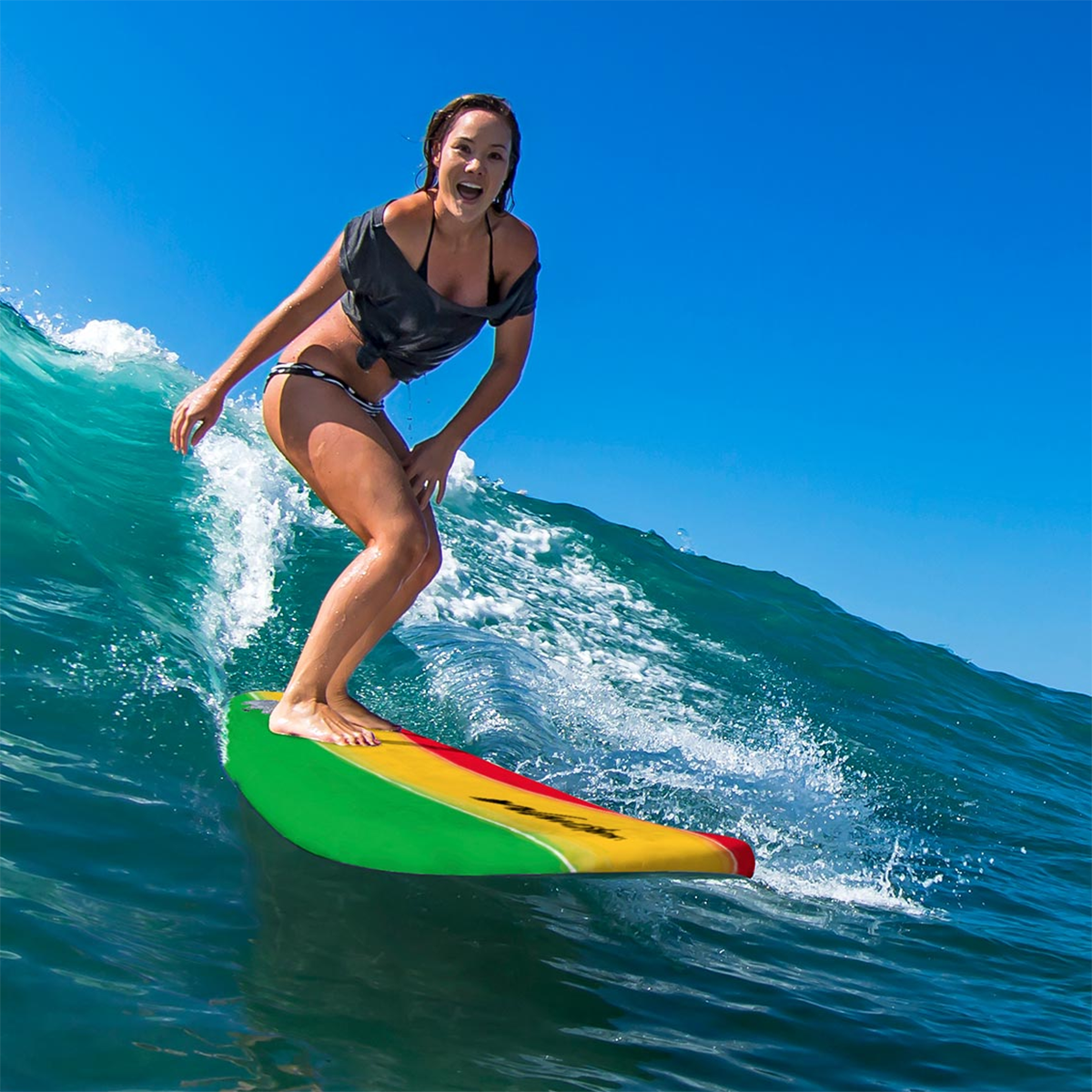 8’0 Classic Surfboard w/ Leash alternate view