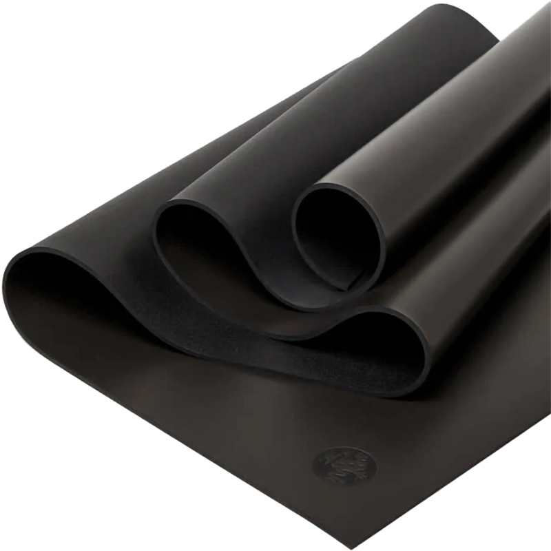 GRP Adapt Yoga Mat 5mm, Manduka GRP Adapt Yoga Mat 5mm in Jet Black folded