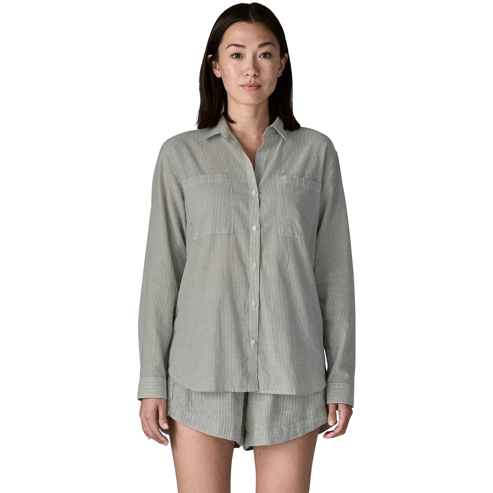 Women's Lightweight A/C Buttondown alternate view
