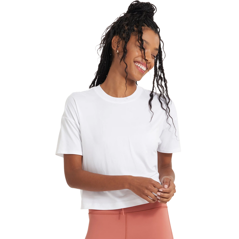 Vuori Women's Energy Tee in White
