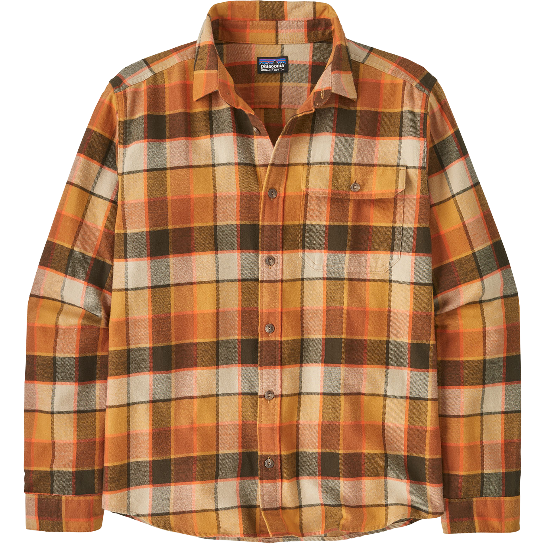 Men's Long-Sleeved Lightweight Fjord Flannel Shirt alternate view