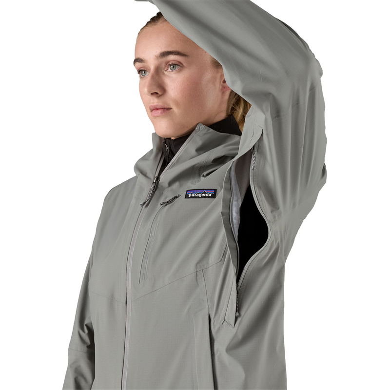 Women's Granite Crest Jacket, Patagonia Women's Granite Crest Rain Jacket underarm vent