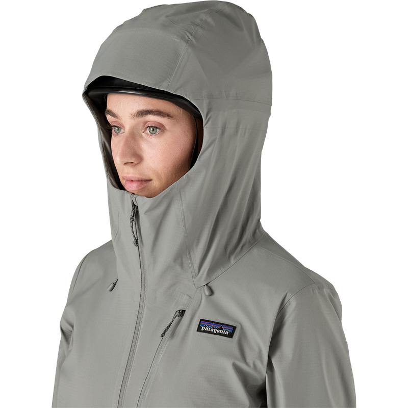 Women's Granite Crest Jacket, Patagonia Women's Granite Crest Rain Jacket hood with helmet