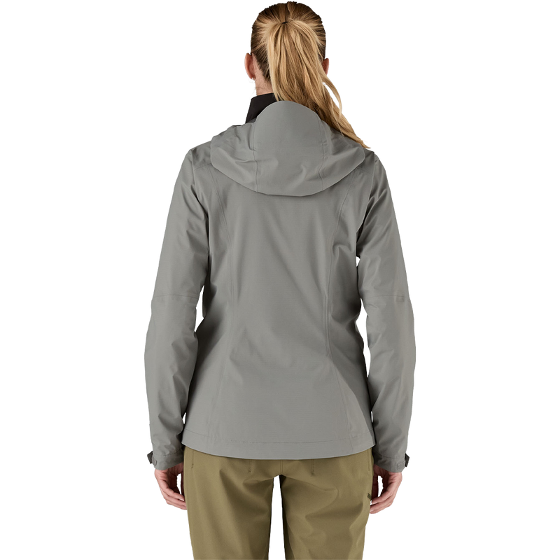 Women's Granite Crest Jacket, Patagonia Women's Granite Crest Rain Jacket back on model