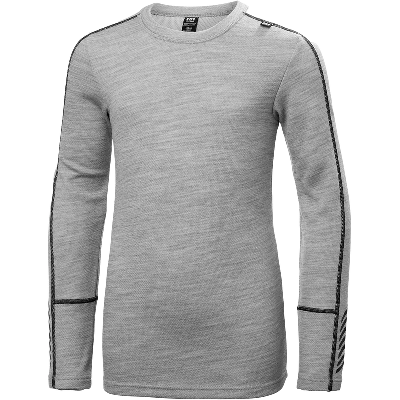 Youth Lifa Merino Midweight Set, Helly Hansen Youth Lifa Merino Midweight Set Top Front