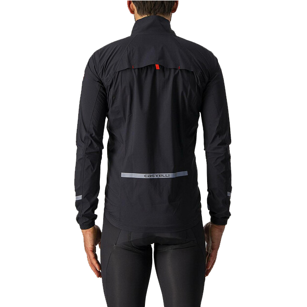 Men's Emergency 2 Rain Jacket, Castelli Emergency 2 Rain Jacket back