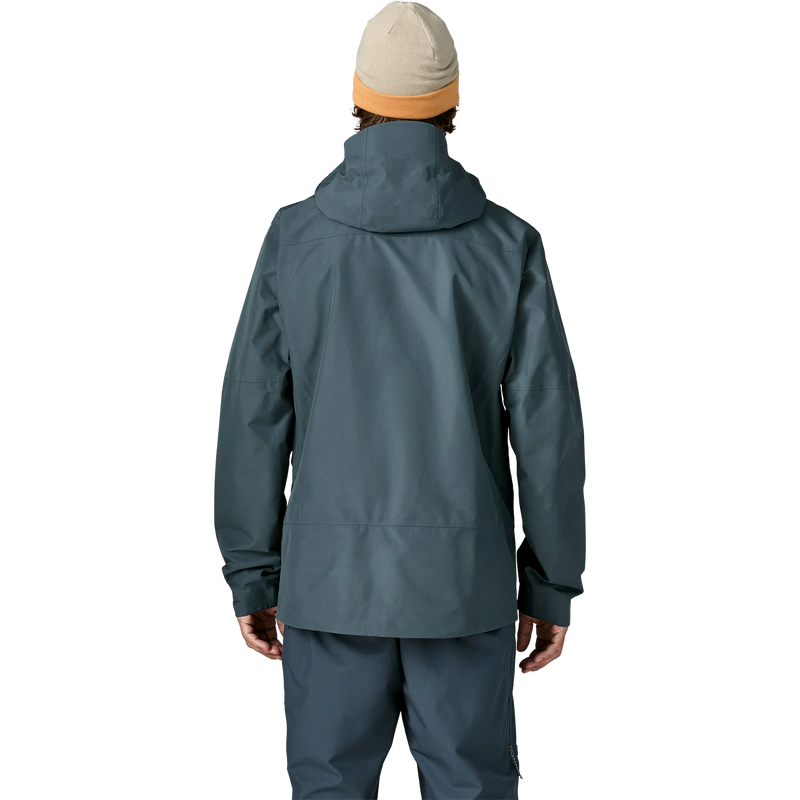Patagonia Men's Storm Shift Jacket in SMTB Summit Blue back