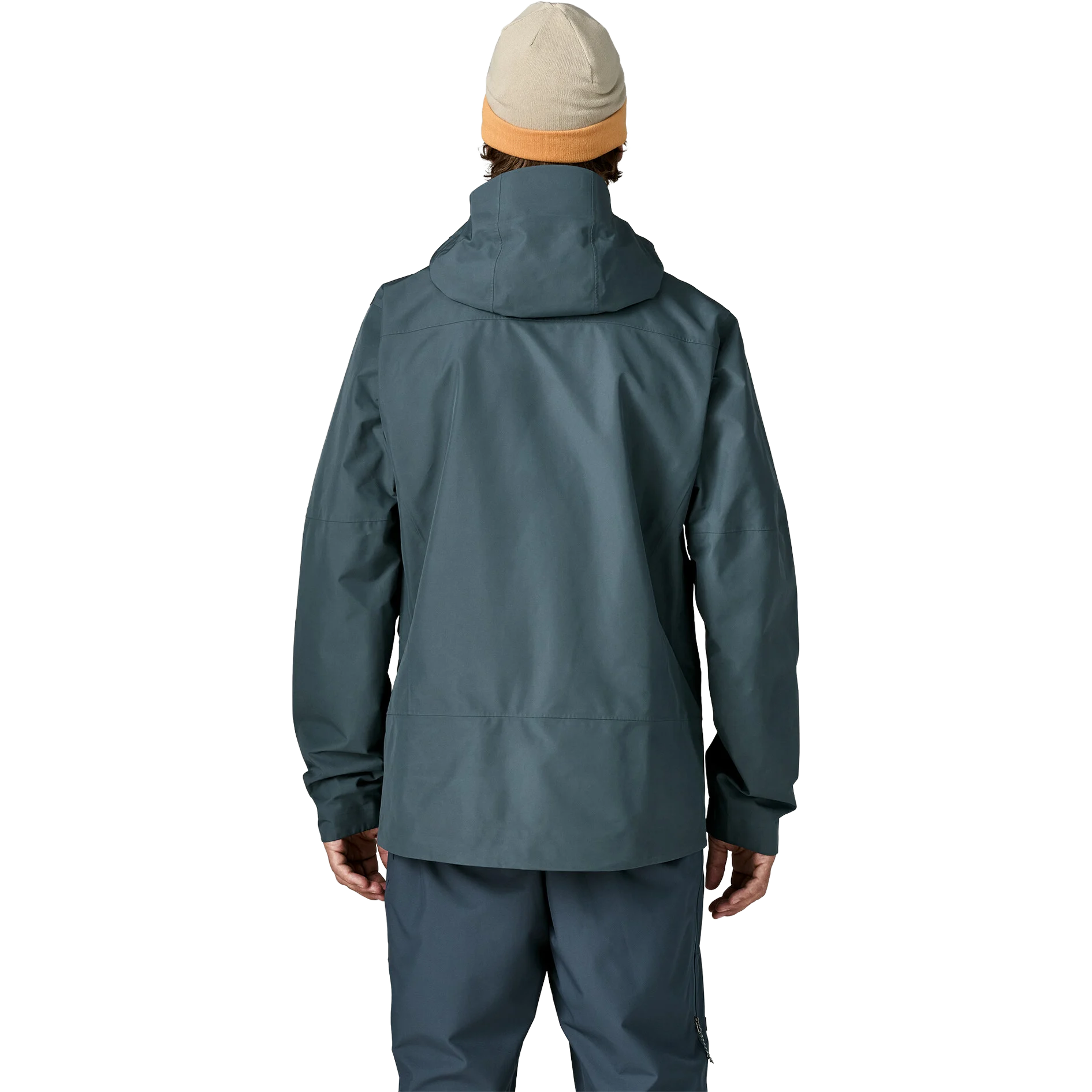 Patagonia Men's Storm Shift Jacket in SMTB Summit Blue back