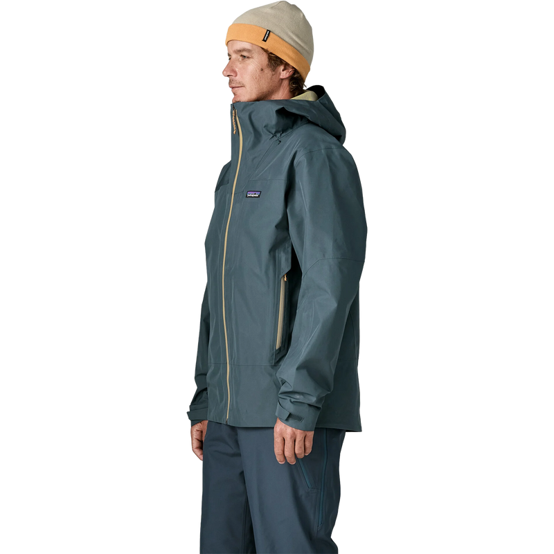 Patagonia Men's Storm Shift Jacket in SMTB Summit Blue front left