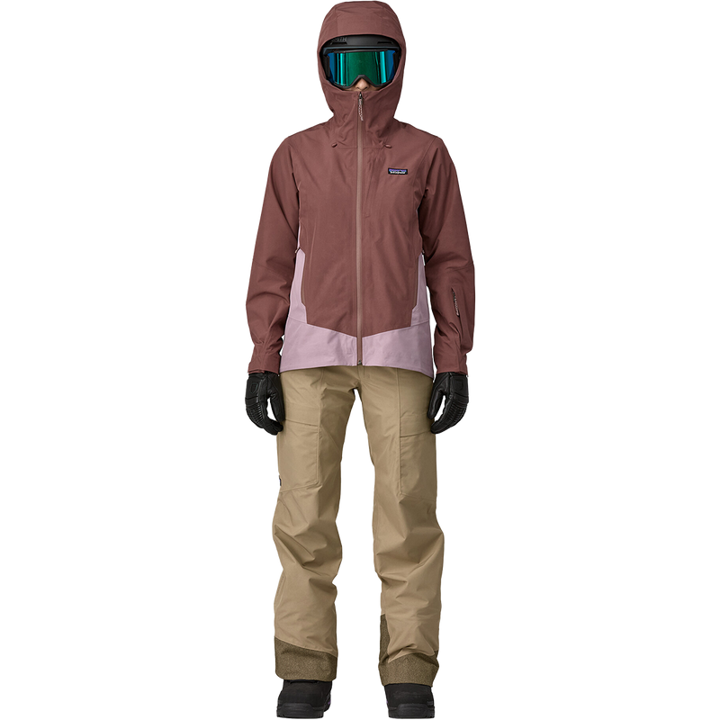 Women's Storm Shift Pants - Reg, Patagonia Women's Storm Shift Pants - Reg in Seabird Grey front full length