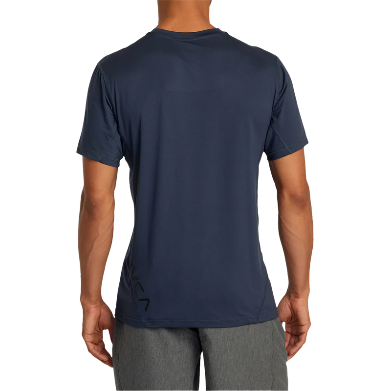 Men's Sport Vent Tee, RVCA Men's Sport Vent Tee Indigo back
