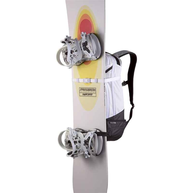 Heli Pro 20L, DaKine Heli Pro 20L vertical snowboard carry