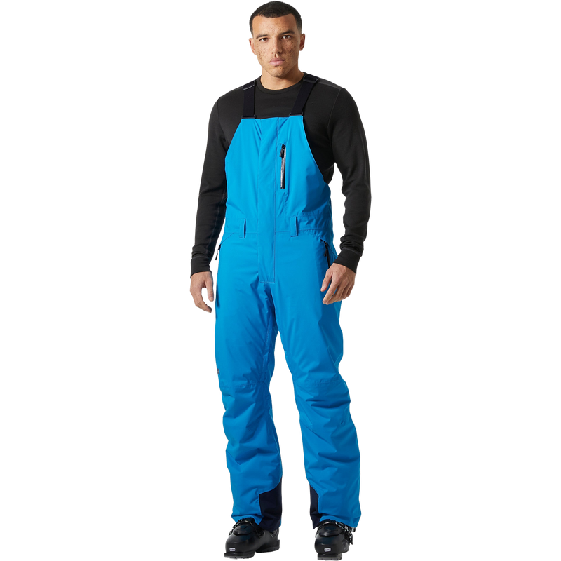 Men's Legendary Insulated Bib Pant, Helly Hansen Men's Legendary Insulated Bib Pant in 587 Neptune Blue front