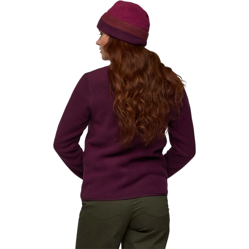 Women's Teca Fleece Full-Zip Jacket, Cotopaxi Women's Teca Fleece Full-Zip Jacket in STCYN-Slot Canyon back