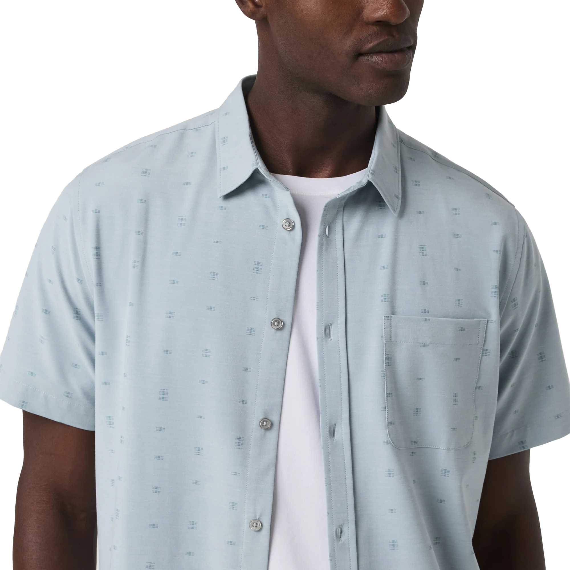 Men's Short Sleeve Bridge Button Down alternate view