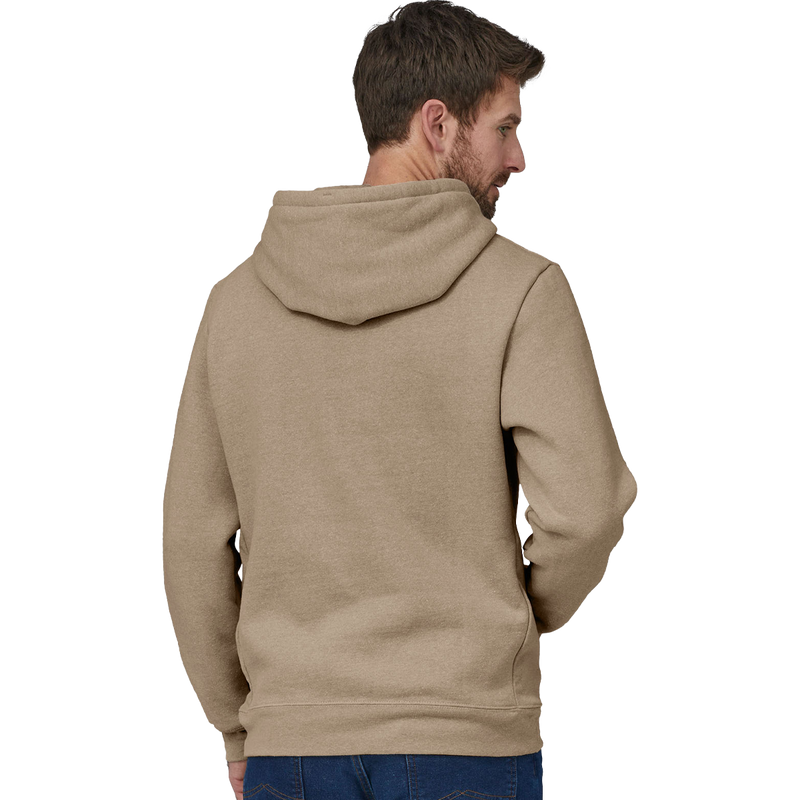 P-6 Logo Uprisal Hoody, Patagonia Men's P-6 Logo Uprisal Hoody back on man