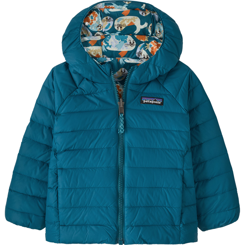 Youth Baby Reversible Down Sweater Hoody, Patagonia Youth Baby Reversible Down Sweater Hoody solid