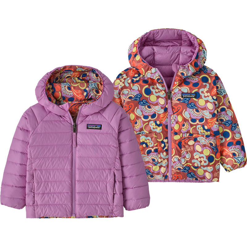 Youth Baby Reversible Down Sweater Hoody, Featured Image