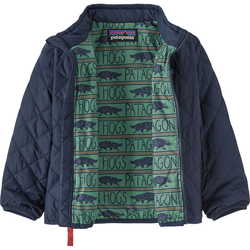 Youth Nano Puff Jacket, Patagonia Youth Nano Puff Jacket unzipped