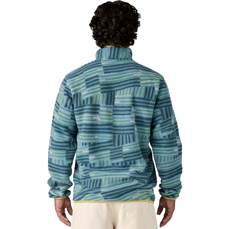 Men's Lightweight Synchilla Snap-T Fleece Pullover, Patagonia Men's Lightweight Synchilla Snap-T Fleece back