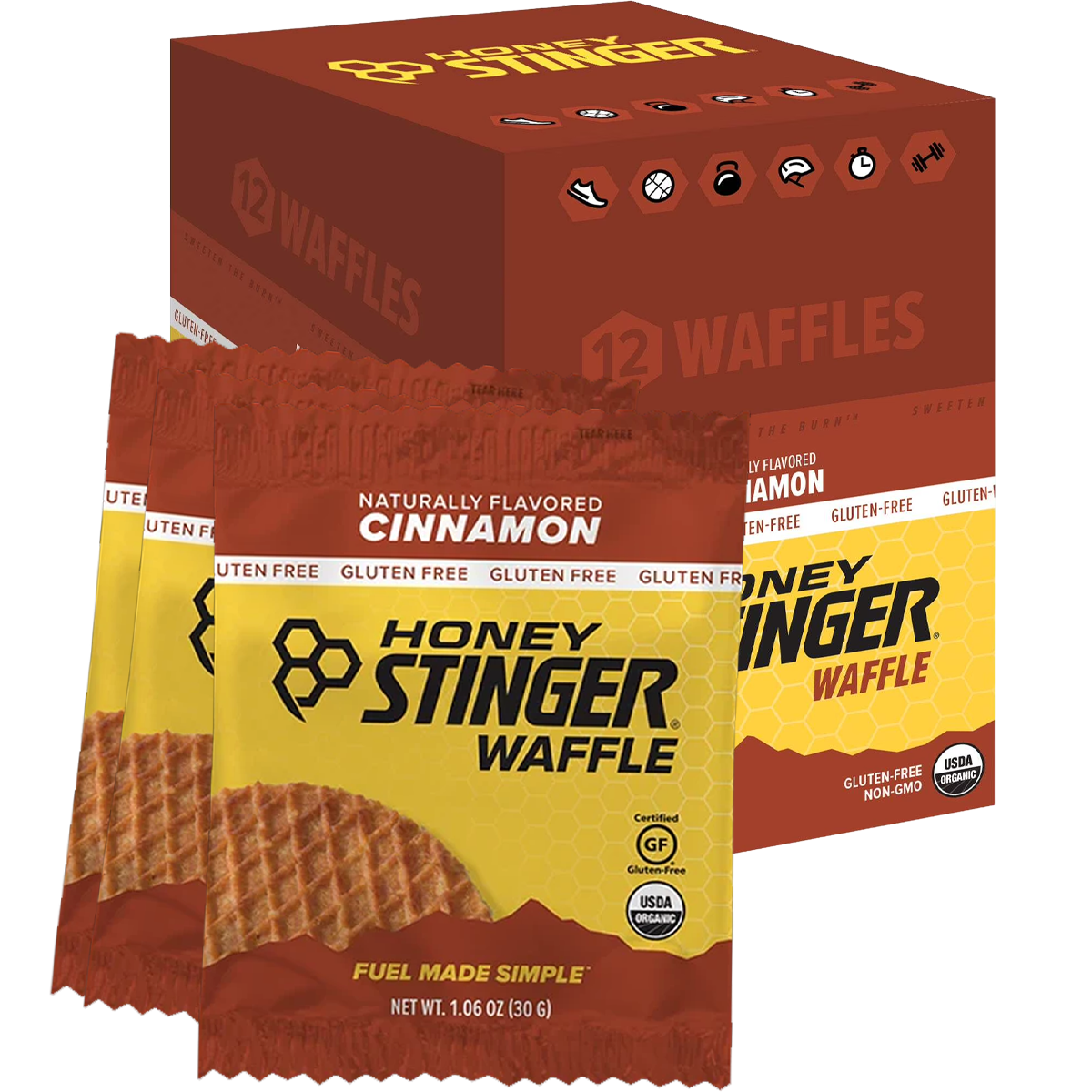 Honey Stinger Gluten Free Waffles alternate view