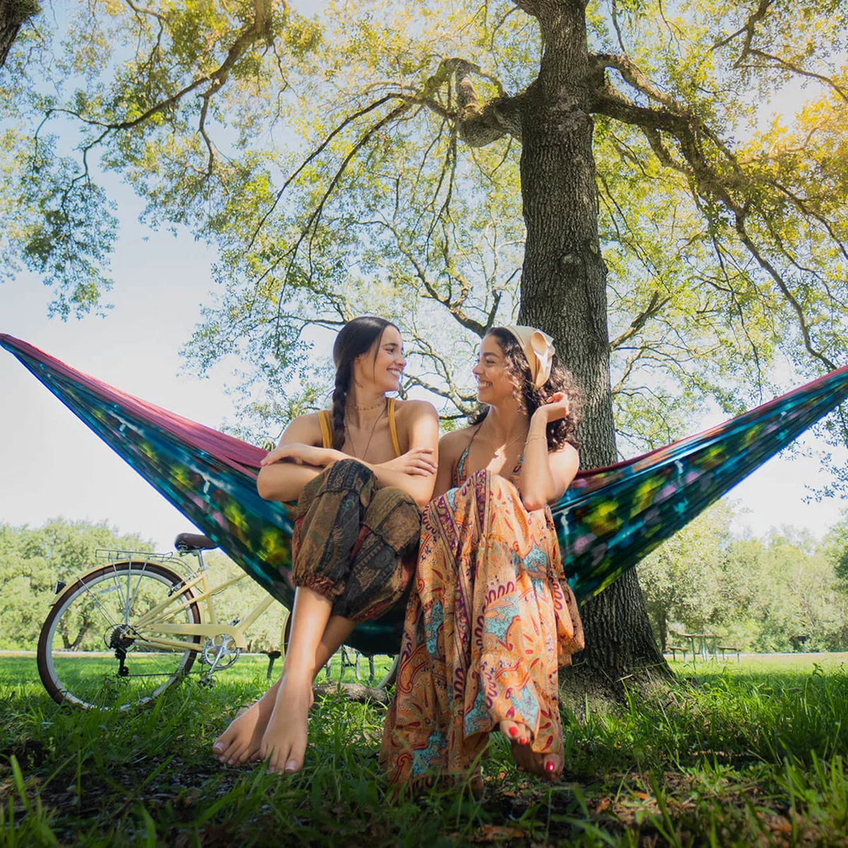 DoubleNest Print Hammock alternate view