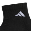 Adidas Men's Cushioned II Quarter logo