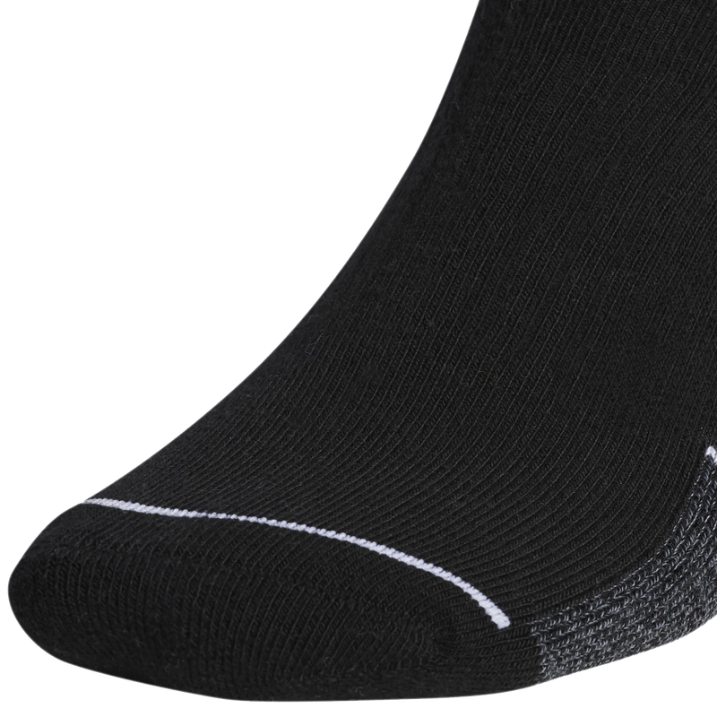 Men's Cushioned II Quarter 3-Pack, Adidas Men's Cushioned II Quarter toe