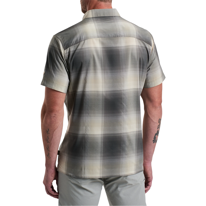 Men's Stretch Response Short Sleeve, Kuhl Stretch Response Short Sleeve in Ashwood back