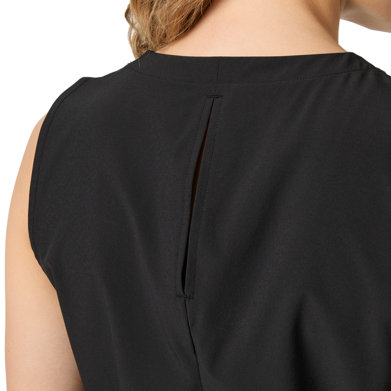Women's Viken Recycled Dress, Helly Hansen Women's Viken Recycled Dress in 991-Black back split