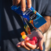GU Energy Chews in hand