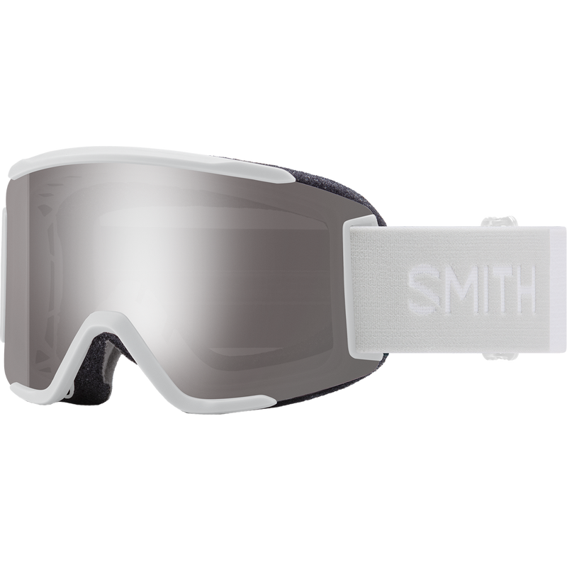 Smith Sport Optics Squad S in White Vapor + CP Sun Platinum Mirror